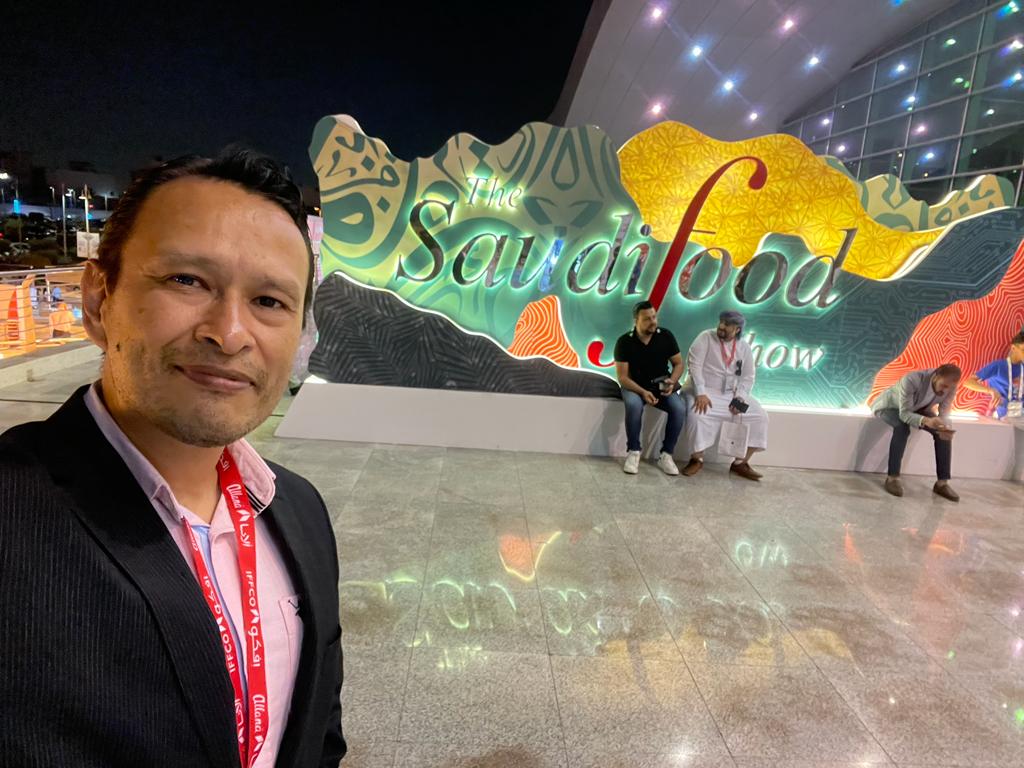 Gustavo en el Saudi Food Show, Riad